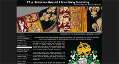 Desktop Screenshot of heraldry-society.com